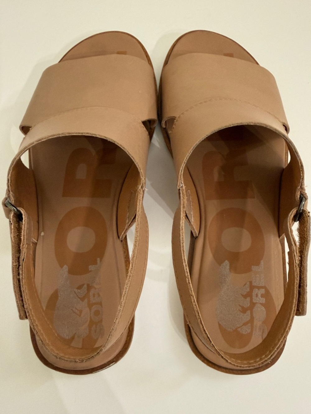 SOREL Ella ll Slingback Sandals Womens Size 7.5 - Picture 9 of 13